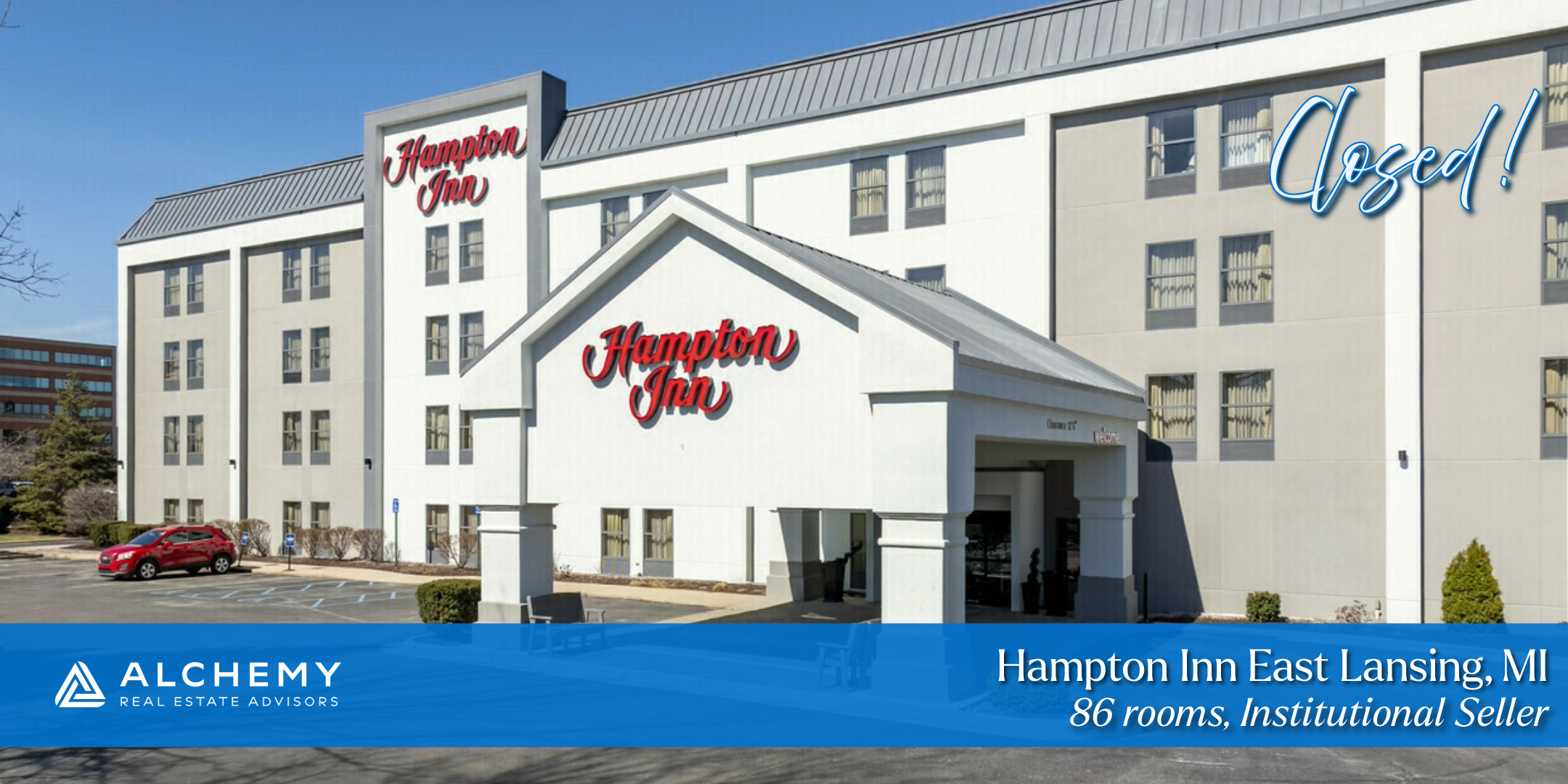 Alchemy Announces Sale of Hampton Inn East Lansing Michigan