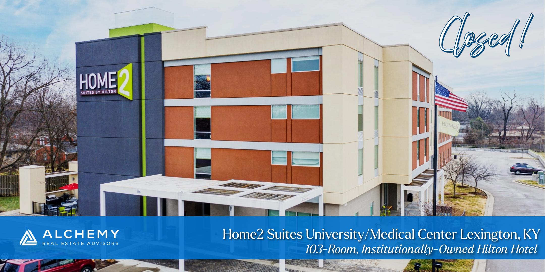 Alchemy Sells Home2Suites University/Medical Center in Kentucky